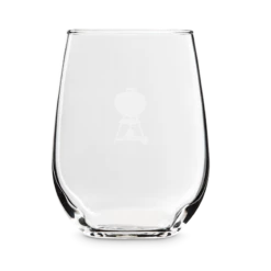 Stemless Wine Glasses – 2 Piece Set -Weber Sales Shop 400115 B REV
