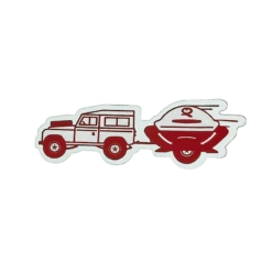 Limited Edition Weber Q Trailer Car Decal