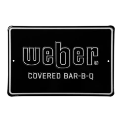 Limited Edition Weber Covered Bar-B-Q Metal Sign