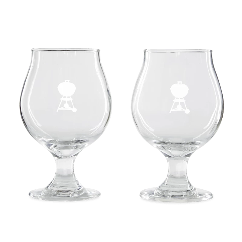 Limited Edition Weber® Belgian Craft Beer Glasses 3 Limited Edition Weber® Belgian Craft Beer Glasses