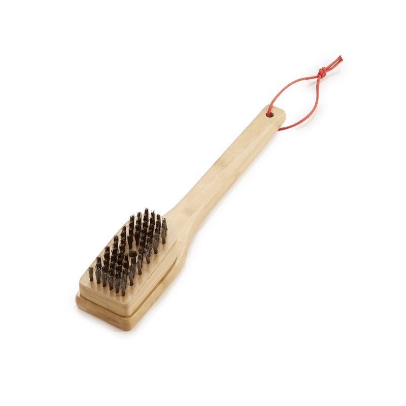 Grill Brush - 12” Bamboo 3 Grill Brush - 12” Bamboo