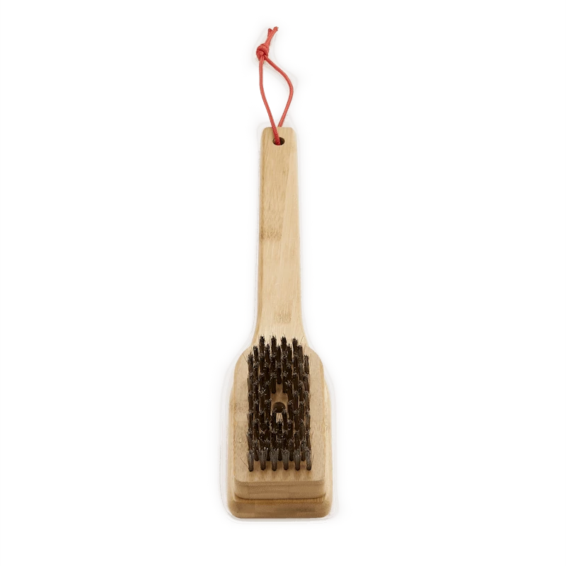 Grill Brush - 12” Bamboo 6 Grill Brush - 12” Bamboo - Image 4