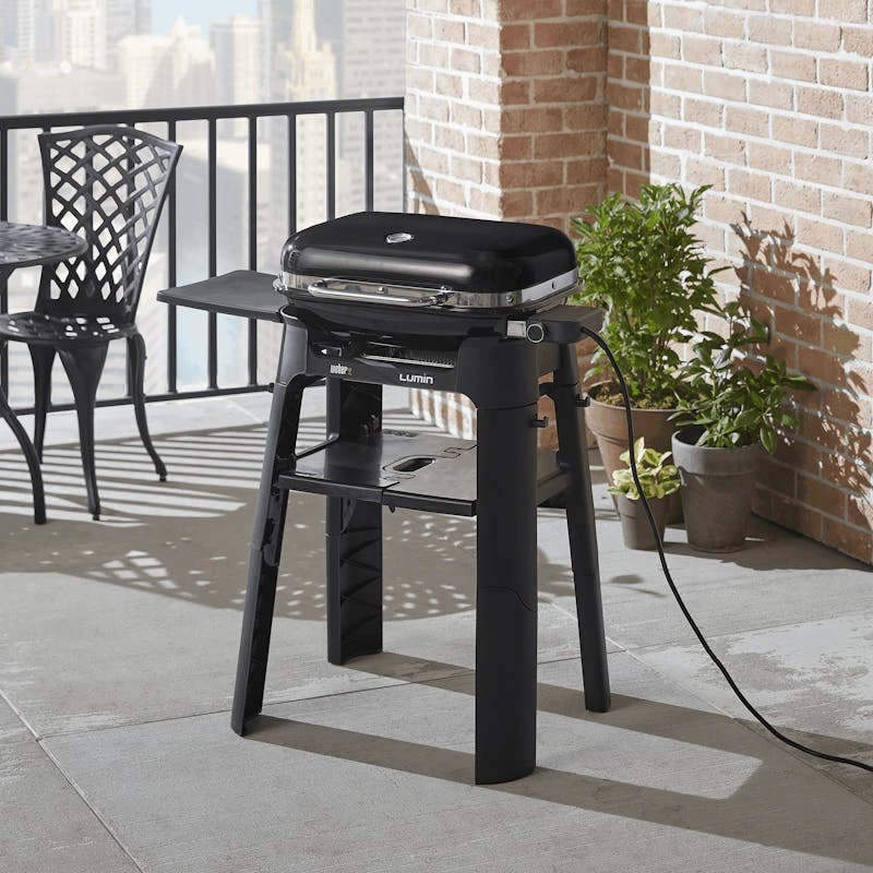 Stand With Side Table – Lumin Electric Grill 7 Stand With Side Table – Lumin Electric Grill - Image 5