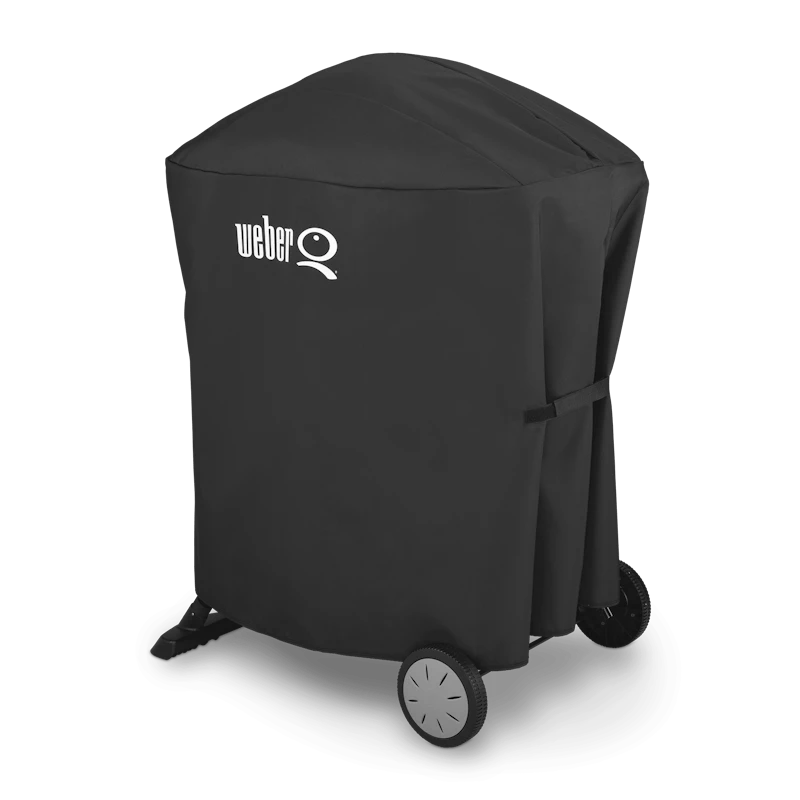 Premium Grill Cover - Q 100/1000/200/2000 With Portable Cart 3 Premium Grill Cover - Q 100/1000/200/2000 With Portable Cart
